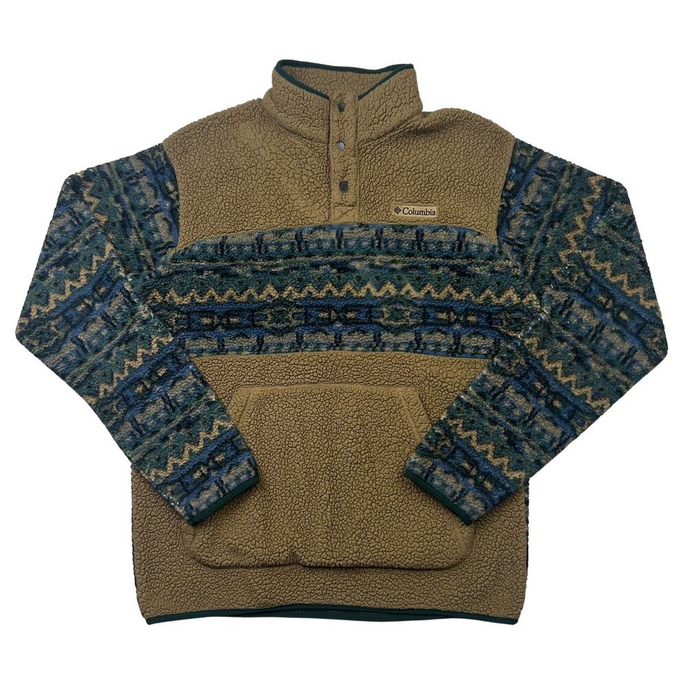 Columbia Rugged Ridge Sherpa Half Snap Fleece Sweatshirt